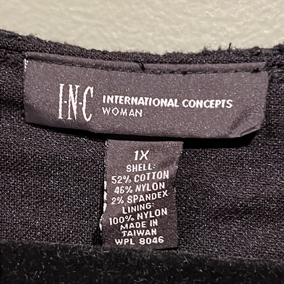 INC Lace Top - 1X - Picture 3 of 6